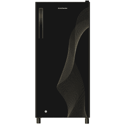Kelvinator 190 litres 2 Star Single Door Refrigerator Refrigerator-KRD-A210BKG | Black