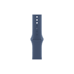 Apple Watch Series 10 | GPS | Cellular | 46mm | M/L |  Silver Aluminium Case With Sport Band | Denim Strap | MWY13HN/A