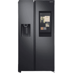 SAMSUNG 657 L Frost Free Side by Side Refrigerator | Gentle Black Matt | RS74T5F01B4/TL