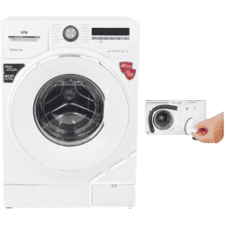 IFB 7 kg 5 Star Fully Automatic Front Load with In-built Heater-Serena WX | White