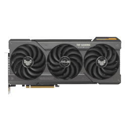 ASUS TUF Gaming Radeon RX 7800 XT OC Edition 16GB GDDR6 optimized inside and out for lower temps and durability.