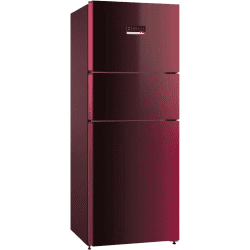Bosch Serie 4 332 Litres Frost Free Vario Inverter Triple Door Refrigerator MultiAirflow System | CMC33WT5NI | Candy Red