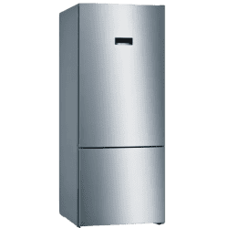 Bosch 559 Ltrs 2 Star Frost Free Double Door Refrigerator KGN56XI40I | Inox-easyclean