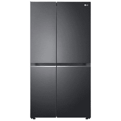 LG 694 L | Frost Free Smart Inverter | GC-B257SQUV AMCQEBN | Door Cooling Plus Technology Side-by-Side Refrigerator | Matte Black