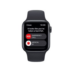 Apple Watch SE  | 2nd Gen 40 mm Midnight Aluminium Case with Midnight Sport Band | MNPL3HN/A
