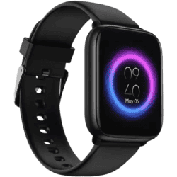 DIZO Watch D Sharp 1.75 inch with High Resolution Display | Black Strap
