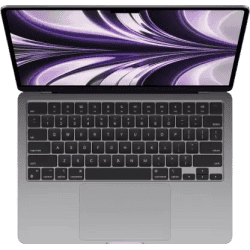APPLE 2022 MacBook AIR Apple M2 | 8 GB | 512 GB SSD | Mac OS Monterey | MLXX3HN/A | 13.6 Inch | Space Grey | 1.24 Kg