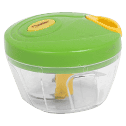 Prestige PVC 7.0 Veggie Cutter with 3 Stainless Steel Blades | 450 ml | Green