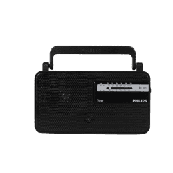 Philips Radio | MW FM Bands | 180mW RMS Sound output | Grey | RL191/94