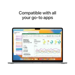 APPLE 2023 Macbook Air Apple M2 | 8 GB/256 GB SSD/macOS Ventura | MQKP3HN/A | 15.3 Inch, 1.51 Kg | SPACE GREY