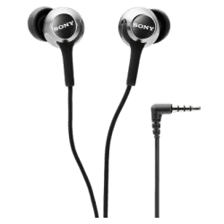Sony | EX255AP Wired Headset | Wired in the ear | Black