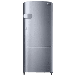 Samsung 183L 3 Star Inverter Direct-Cool Single Door Refrigerator | RR20C1Y23S8/HL | Elegant Inox