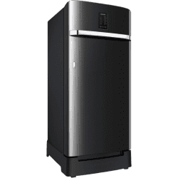 SAMSUNG 189 L Frost Free Single Door 4 Star Refrigerator  | Luxe Black | RR21C2F24BX/HL