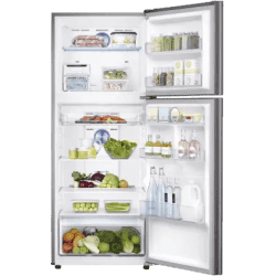 SAMSUNG 363 Litres 2 Star Frost Free Double Door Convertible Refrigerator | RT39C5532SL/HL | Real Stainless