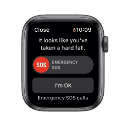 Apple Watch SE | 44 mm | Aluminium Case with Midnight Sport Band GPS | Space Grey