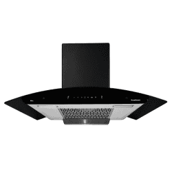 Pureflames Turbo 60 Kitchen Chimney | Black