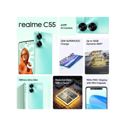 realme C55 | 8 GB / 128 GB | Rainforest