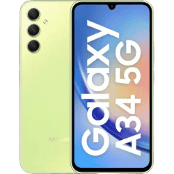 SAMSUNG Galaxy A34 | 5G | 6 GB RAM | 128 GB | Awesome Lime