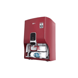 LG Water Purifier | 8 litres RO | WW130NP | Stainless Steel Tank | Red