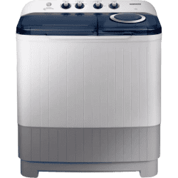 SAMSUNG Semi Automatic Top Load |  7 kg | WT70M3200HB/TL | White, Blue, Grey
