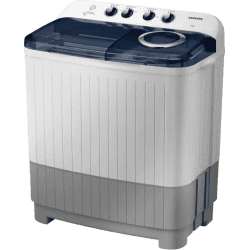 SAMSUNG Semi Automatic Top Load |  7 kg | WT70M3200HB/TL | White, Blue, Grey