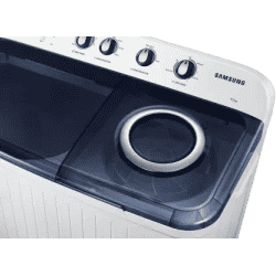 SAMSUNG | 9.5 kg | 5 Star | WT95A4200LL/TL | Hexa Storm Pulsator | Air Turbo Drying | Semi Automatic | Top Load Washing Machine | White,Blue