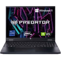 Acer | PREDATOR PHN16-71 Ci9-13900HX | 16GB/1024GB SSD | RTX4070-8GB | 16 WQXGA | WIN11 | NH.QJRSI.003| Abyssal Black