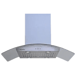 Pureflames Kitchen Chimney | 90 cm | Steel