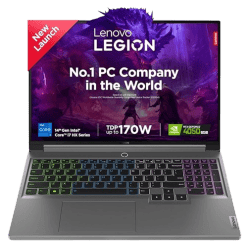 Lenovo | Legion 5 | 83DG004RIN Intel |  Core i7-14650HX 16  | 40.64cm |  165Hz  | Gaming Laptop | 16GB | 1TB SSD | Win 11 | Grey