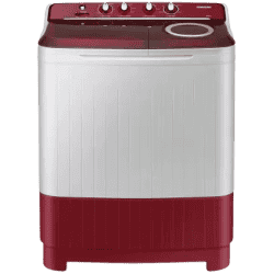 SAMSUNG Semi Automatic Top Load Washing Machine | 8.5 kg | Light Gray | WT85B4200RR/TL