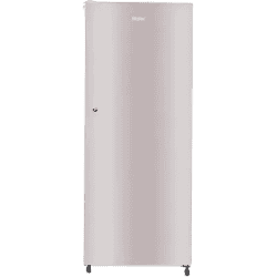 Haier Direct Cool Single Door Refrigerator | 190 L | 5 Star | Inox Steel | HRD 2105BIS P