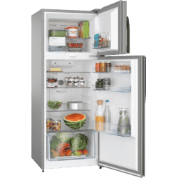 Bosch Series 4 free-standing fridge-freezer with freezer at top