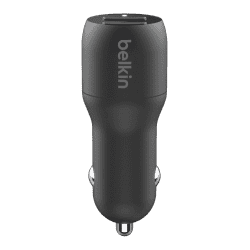 Belkin Game Consoles, Speakers Boost Charge Dual Port USB-A Car Charger 24W