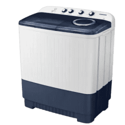 SAMSUNG | 9.5 kg | 5 Star | WT95A4200LL/TL | Hexa Storm Pulsator | Air Turbo Drying | Semi Automatic | Top Load Washing Machine | White,Blue