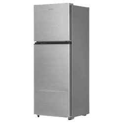 Kelvinator | KRF-G260RBPHSZ | 255 Litre | 2 Star Double Door | Convertible Refrigerator | Hairline Silver