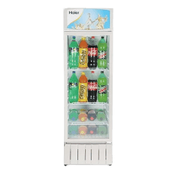 Haier HVC-375GHC | Single Door Visi Cooler | 339 Litres Net Capacity