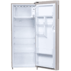Haier Direct Cool Single Door Refrigerator | 190 L | 5 Star | Inox Steel | HRD 2105BIS P