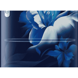 Samsung Single Door Refrigerator | 183 L | 3 Star | Midnight Blossom Blue | RR20D1823UZ/HL