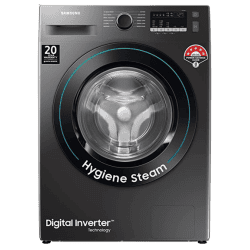 Samsung 7 Kg 5 Star Inverter Fully-Automatic Front Loading Washing Machine | WW70T4020CX1TL