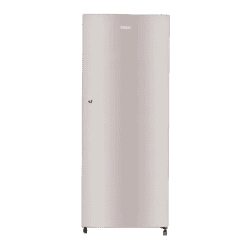 Haier Refrigerator DC 190 L Inox Steel Single Door 4 Star BEE Rating HRD-2104BIS-P