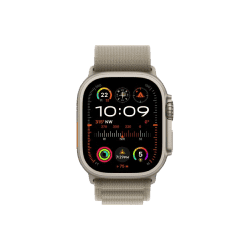 APPLE WATCH ULTRA 2 | 49MM |  M SIZE CEL | TITANIUM CASE OLIVE ALPINE LOOP