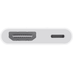 Apple | Lightning Digital AV Adapter | MD826ZM/A | White