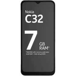 Nokia C32 TA-1548 DS | 128 GB |  4 GB RAM | charcoal