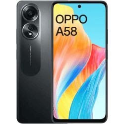 OPPO A58 | 128 GB/6 GB RAM | Glowing Black