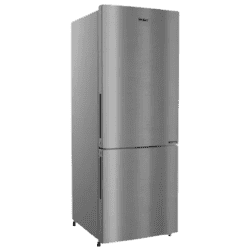 Haier Frost Free Double Door Refrigerator | 2 Star | 265 L | Inox Steel | HRB-3152BIS