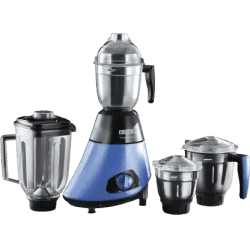 USHA Trienergy Mixer Grinder | 800 W | 4 Jars | Blue, Black | TP800MX4