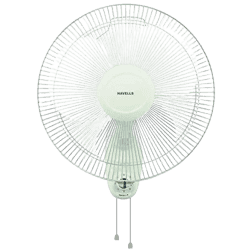 HAVELLS Swing Anti Dust Wall Fan | 3 Blade | 400 mm | Off White