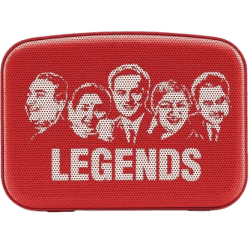 SAREGAMA Carvaan Mini Hindi Bluetooth Speaker | Sunset Red | SCM04