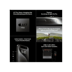 Apple iPhone 15 Pro Max | 1 TB | Natural Titanium
