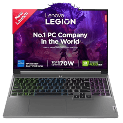 Lenovo Legion 5 Gaming Laptop | 83DG004SIN | Intel Core i7 | 14650HX | 16" (40.64cm) | 16GB/1TB SSD/Win 11/Office 2021 | Grey